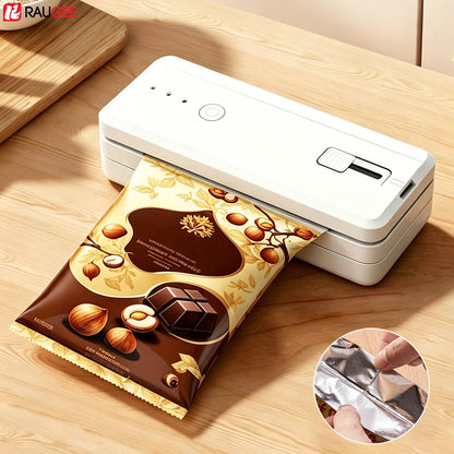 Instant Magnet-Mounted Cordless Portable Bag Sealer (No Preheating Needed)