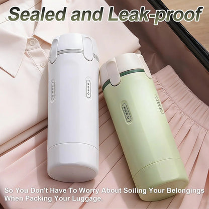 4-in-1 Compact Travel Dispenser Bottle